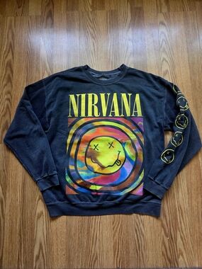 Nirvana Gray Sweatshirt